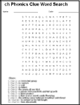 Print Phonics Word Search Worksheet...